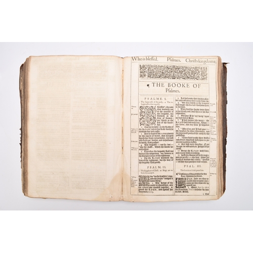 32 - GREAT SHE BIBLE. Holy Bible, second folio edition of the King James Bible. Robert Barker 1613/1611. ... 