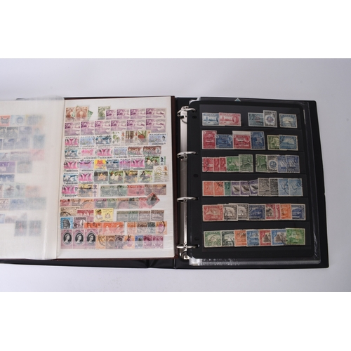 322 - Accumulation of stamps comprising a box file with a large selection of foreign (mainly European) sta... 