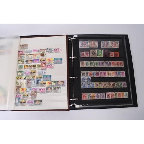 322 - Accumulation of stamps comprising a box file with a large selection of foreign (mainly European) sta... 