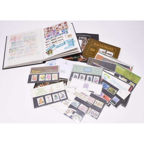 377 - Large stamp collection housed in 4 boxes and 3 bags. Comprises mainly an extremely comprehensive col... 