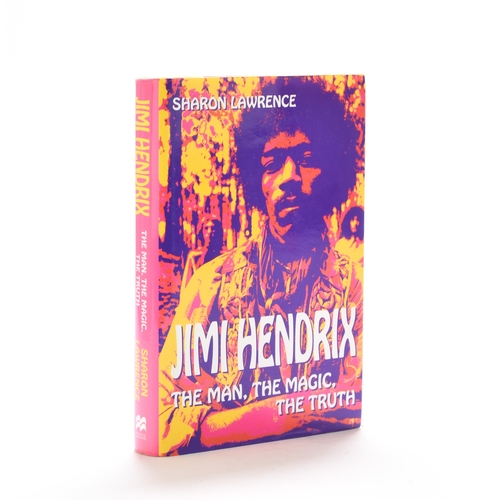 54 - HENDRIX, Jimi (1942-70) autograph on a piece of paper pasted to the half title of Sharon Lawrence's ... 