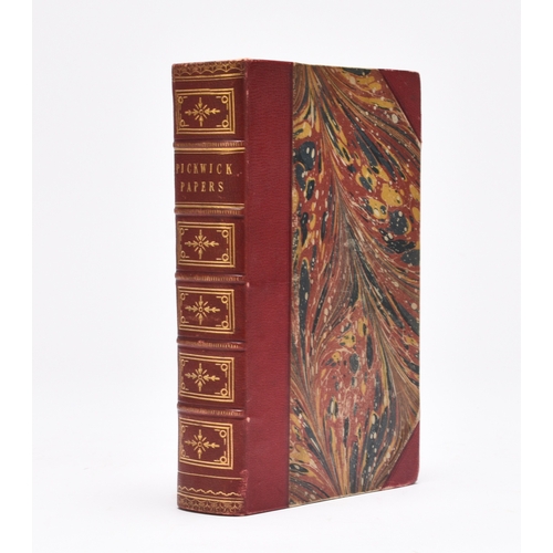 72 - DICKENS, Charles, Pickwick Papers, 1st edition 1837. 'Veller' title, with 43 plates including the 2 ... 