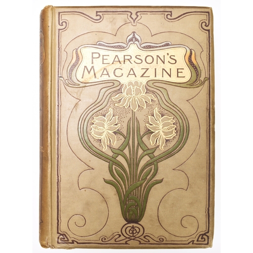 8 - PEARSON'S MAGAZINE. Vols 5-20, January 1898 to December 1905. Lacking vol 18. Bound in 6 monthly vol... 