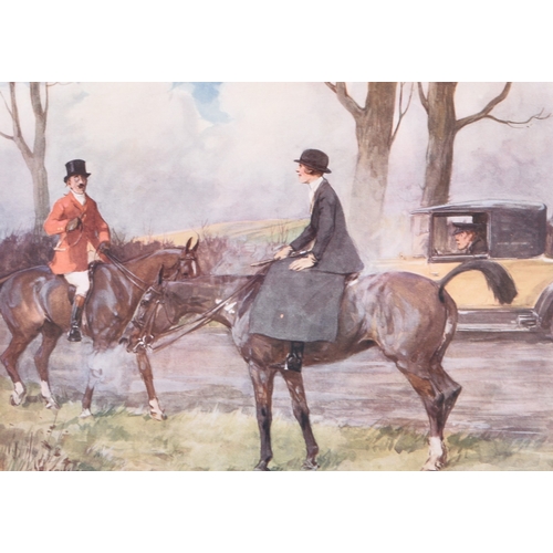 77 - After George Denholm Armour (1864-1949) Hunting and Racing Humour Prints (11)