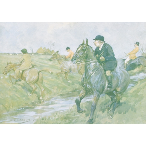 77 - After George Denholm Armour (1864-1949) Hunting and Racing Humour Prints (11)