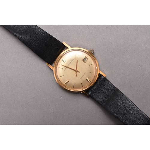 287 - Girard Perregaux: A gentleman's 18ct gold wristwatch Model: Gyromatic Reference: 330.194 Date: Circa... 