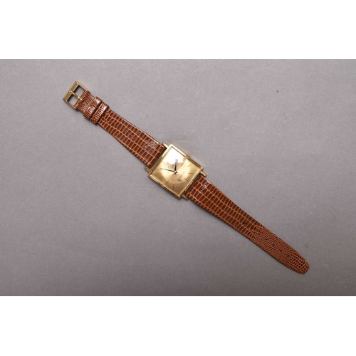 294 - Eterna: An 18ct gold wristwatch Model: Eternamatic Centennaire Reference: 765 Date: 1964 Movement: 2... 