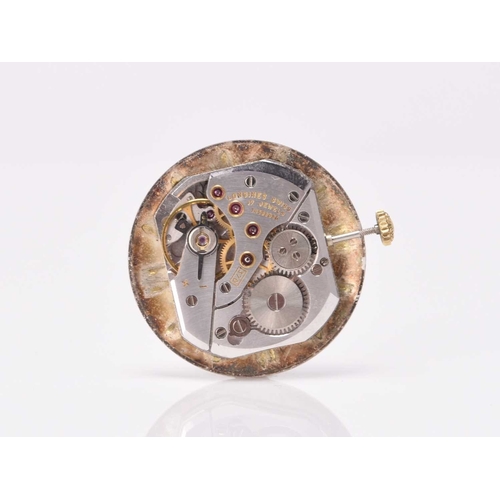 315 - Longines: A gentleman's wristwatch movement Date: Circa 1967 Movement: 17-jewel Cal.370 manual wind,... 