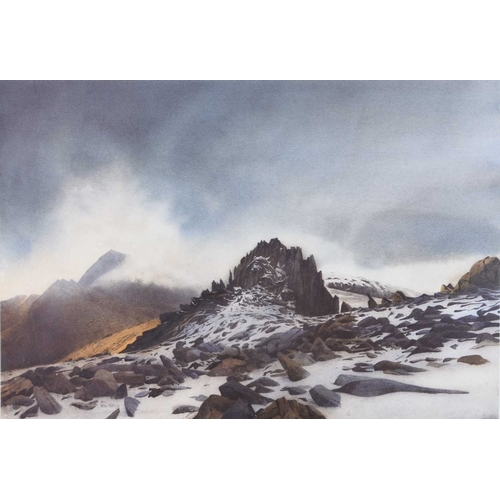 679 - Rob Piercy (b.1946) Castell y Gwynt, Glydd Fach, signed lower right, numbered 157/500, limited editi... 