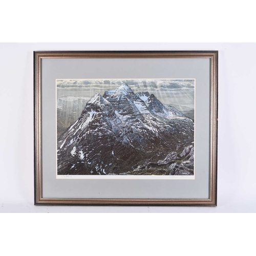 679 - Rob Piercy (b.1946) Castell y Gwynt, Glydd Fach, signed lower right, numbered 157/500, limited editi... 