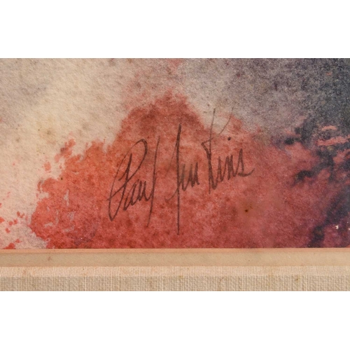 724 - Paul Jenkins (1923-2012) Phenomena, signed lower right, additionally signed and dated Paris 1963 wit... 