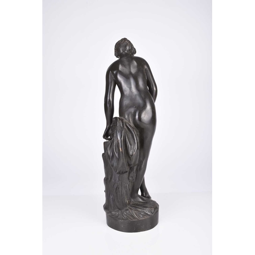 39 - After Etienne Maurice Falconet (French, 1716-1791): A 19th century bronze figure of the Bathing Venu... 