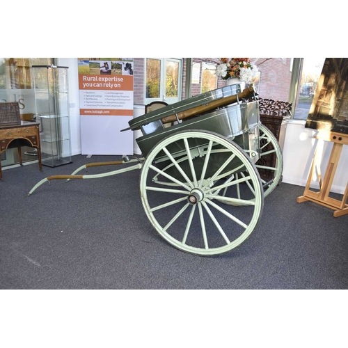 70 - A horse-drawn governess cart, early 20th century By John Roberts & Son, Llandudno, Painted dark and ... 