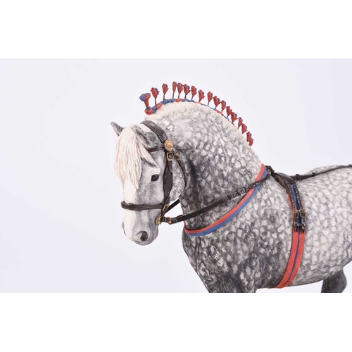 88 - Border Fine Arts 'Percheron Supreme Champion' horse (Standard Edition), model No. L160D by Anne Wall... 