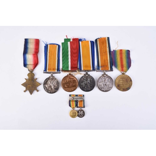 144 - Three First World War medal pairs, comprising 1914-1918 and Mercantile Marine medals to 