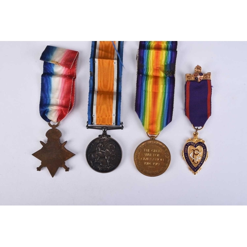 148 - LOCAL INTEREST. A First World War Killed in Action medal trio with death plaque to 17479 Private Fra... 