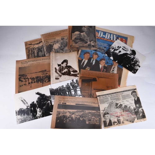 23 - PRESS PHOTOGRAPHY. Second World War - D-Day Landings at Normandy and the subsequent Allied advance i... 