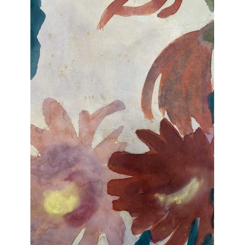 29 - Emil Nolde (1867-1956) Red Blooming Cacti (Epiphyllum Lovibia), signed lower right, watercolour on J... 