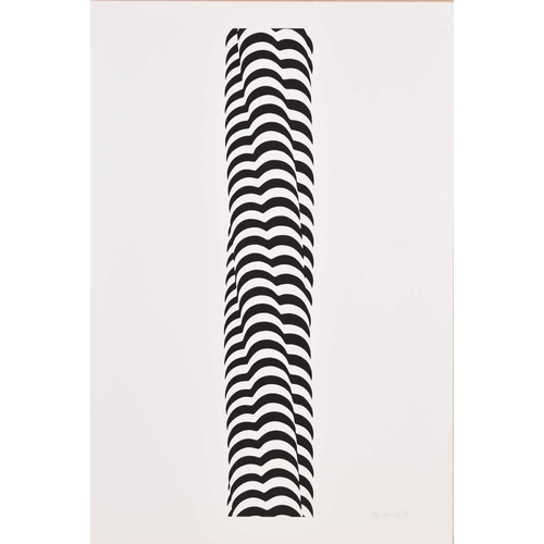 84 - ARR Peter Schmidt (German 1931-1980) Cycloid VI, signed and numbered 39/60 lower right, screenprint,... 