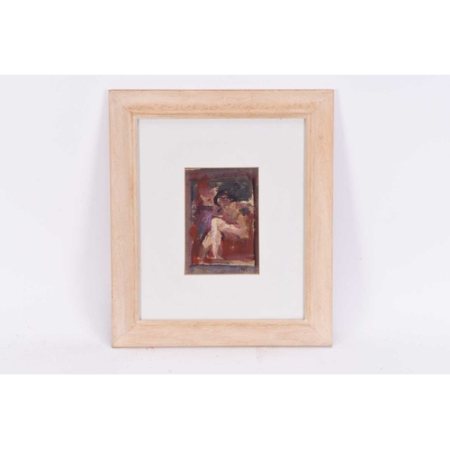 85 - ARR Neil Murison RWA (1930- 2018) Nude Figure, charcoal on paper 18cm x 27cm, frame 41cm x 49cm, tog... 