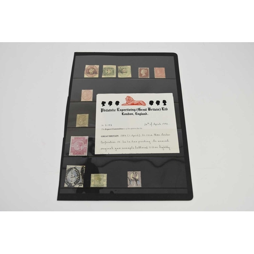Great Britain, a selection of high catalogue value items, comprising ...