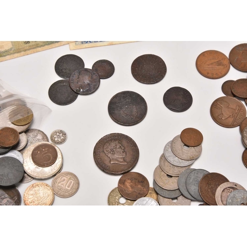 184 - A large assorted collection of world silver, cupro-nickel, copper, bronze and aluminium coinage, app... 
