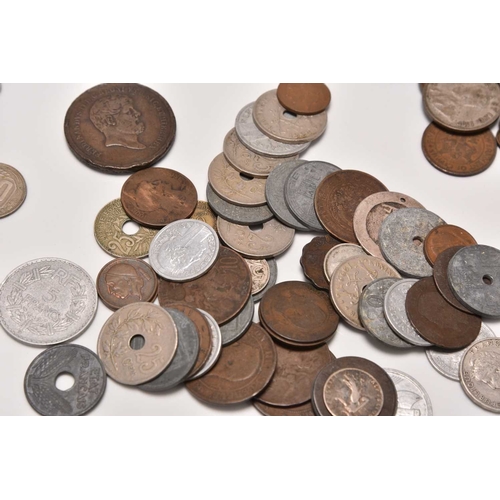 184 - A large assorted collection of world silver, cupro-nickel, copper, bronze and aluminium coinage, app... 