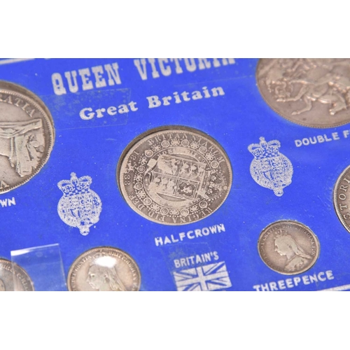 201 - A collection of coinage, to include; Victoria 'The Jubilee Coinage crown to threepence' 7 coin set, ... 