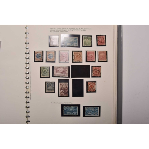 228 - A large collection of New Zealand stamps and covers etc. 5 albums of mint and used stamps, some mini... 