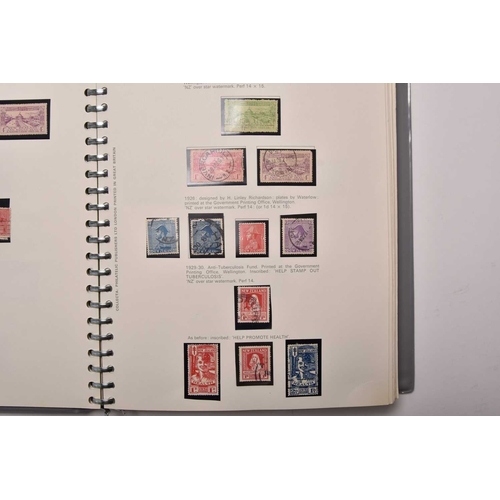 228 - A large collection of New Zealand stamps and covers etc. 5 albums of mint and used stamps, some mini... 