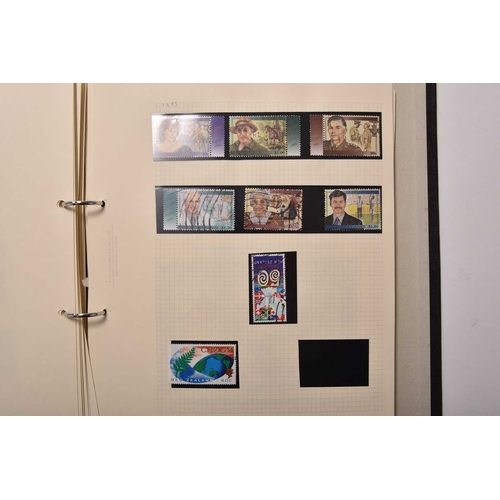 228 - A large collection of New Zealand stamps and covers etc. 5 albums of mint and used stamps, some mini... 