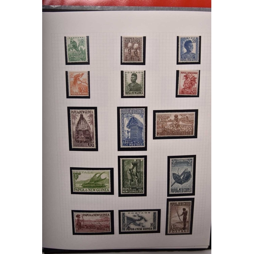 241 - Stamps and covers etc from Islands, to include; Papua New Guinea (5 albums -1960s-90s mint and used,... 
