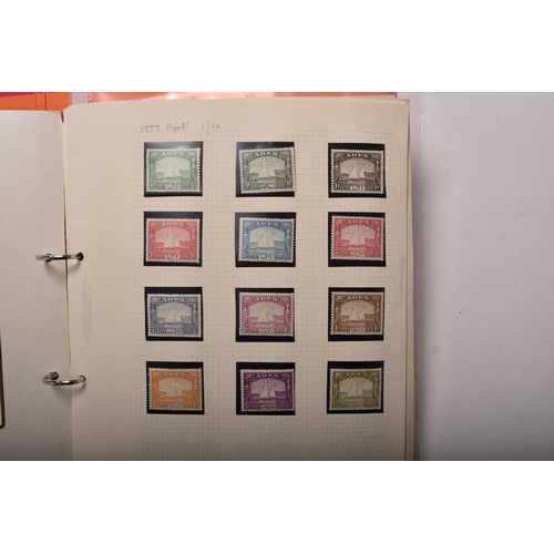 242 - Aden and States, South Arabia stamp collection in album, very comprehensive 1937-64, then and a few ... 