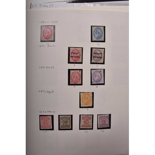 243 - Tonga, Christmas Island, Cook Island, Nauru, Niue and Norfolk Island collections of stamps viz: Tong... 