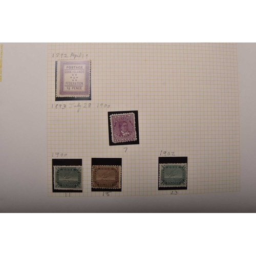 243 - Tonga, Christmas Island, Cook Island, Nauru, Niue and Norfolk Island collections of stamps viz: Tong... 