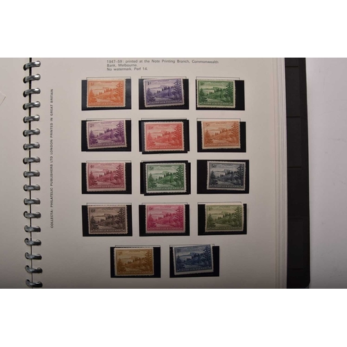 243 - Tonga, Christmas Island, Cook Island, Nauru, Niue and Norfolk Island collections of stamps viz: Tong... 