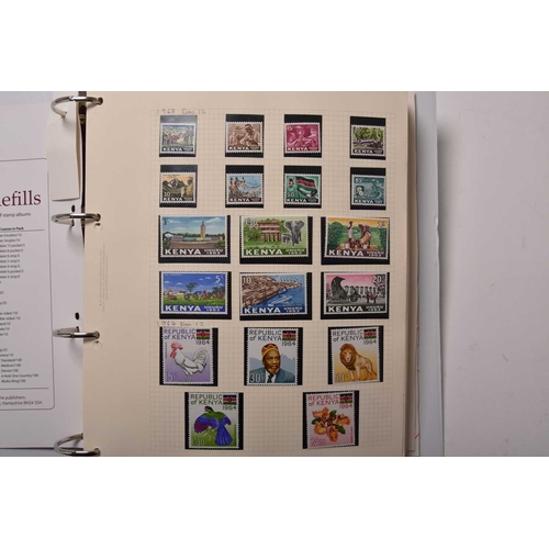 247 - Large collection of African countries in albums viz: Basutoland/Lesotho/Somaliland modern mint. Bots... 