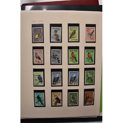 247 - Large collection of African countries in albums viz: Basutoland/Lesotho/Somaliland modern mint. Bots... 