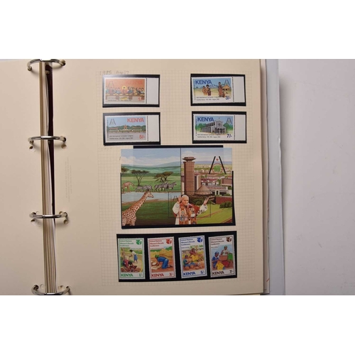 247 - Large collection of African countries in albums viz: Basutoland/Lesotho/Somaliland modern mint. Bots... 