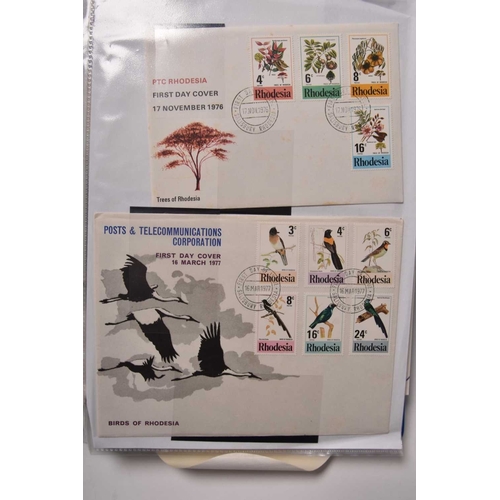 247 - Large collection of African countries in albums viz: Basutoland/Lesotho/Somaliland modern mint. Bots... 