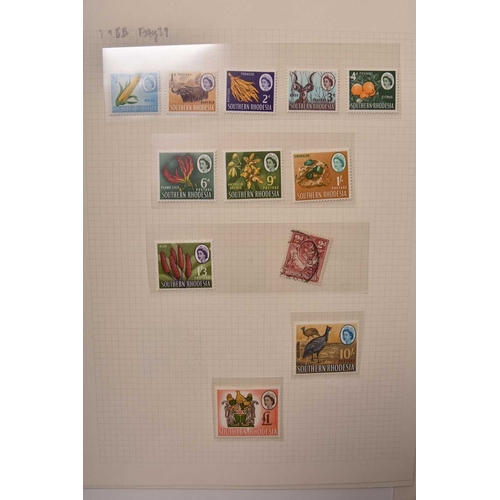 247 - Large collection of African countries in albums viz: Basutoland/Lesotho/Somaliland modern mint. Bots... 