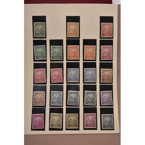 255 - West Indian countries stamps, mainly better KG VI and QE2 issues in card folders: Bahamas (1937-54 m... 