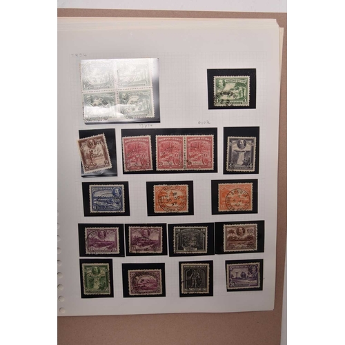 255 - West Indian countries stamps, mainly better KG VI and QE2 issues in card folders: Bahamas (1937-54 m... 