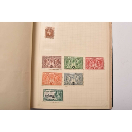 261 - World collection of stamps, housed in 6 albums and 1 folder plus 3 old catalogues. Clean with a good... 