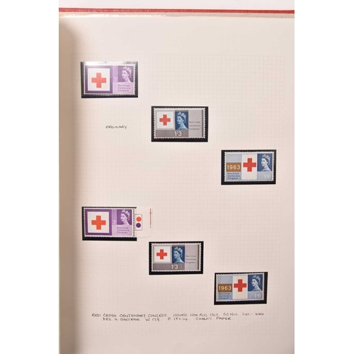 265 - A large collection of Great Britain stamps and PHQ cards etc, comprising 5 albums of stamps (QV to Q... 