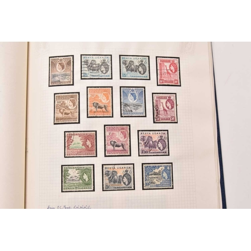 267 - A large Commonwealth collection of stamps, housed in 15 albums, mint and used, spanning all periods.... 