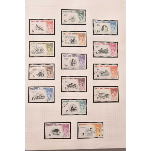 267 - A large Commonwealth collection of stamps, housed in 15 albums, mint and used, spanning all periods.... 