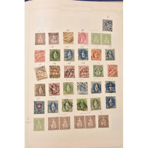 268 - A large collection of Foreign stamps, housed in 46 albums, mint and used, spanning all periods. 2 al... 