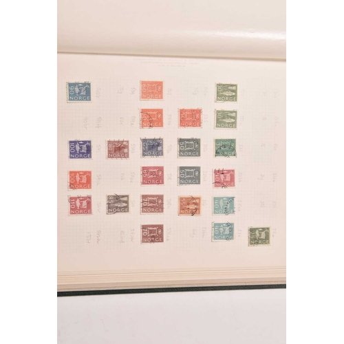 268 - A large collection of Foreign stamps, housed in 46 albums, mint and used, spanning all periods. 2 al... 