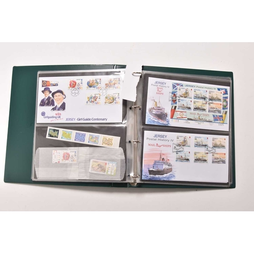 270 - A large collection of Jersey, Guernsey, Alderney, Isle of Man stamps, covers, cards, spanning 1941 t... 